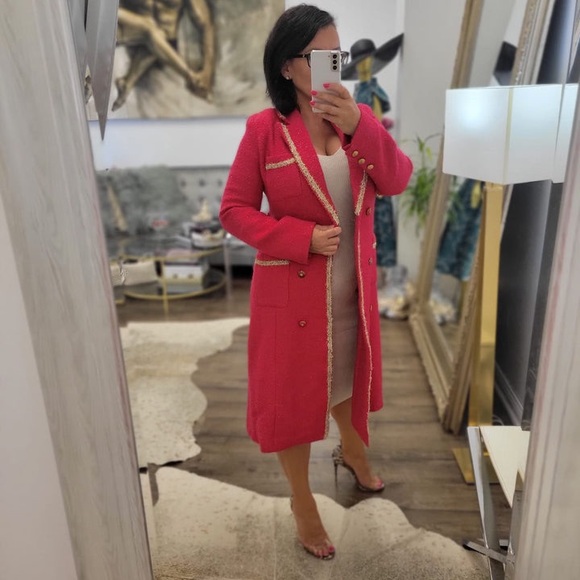 Pink Tweed Jacket - Picture 4 of 4